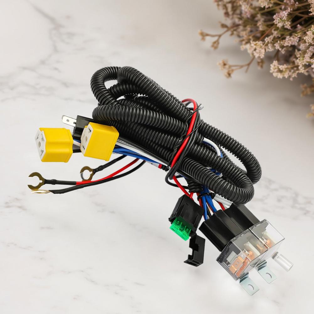 H4 LED Headlights Relay Wiring Harness Kit H6054 7x6 5x7 for Tacoma 1995-1997 Pickup 1988-1995