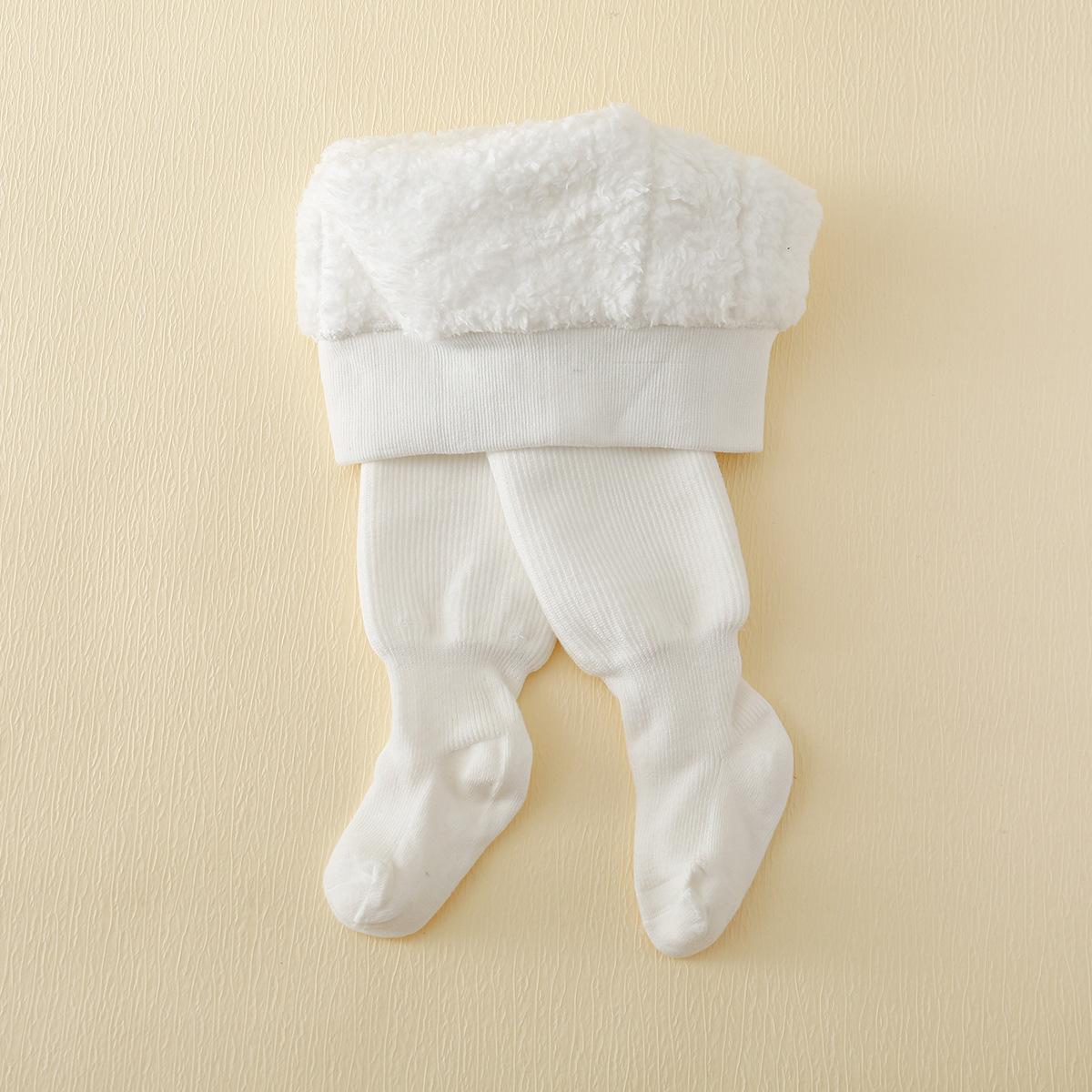 

зимние детские леггинсы в полоску с подкладкой из полар-флиса, плюс теплые хлопковые колготки для малышей и детей, сохраняющие тепло 0-12Month(XS)