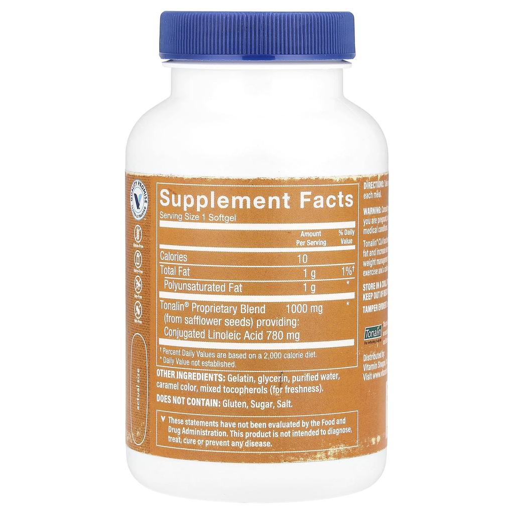 Tonalin® Cla, 1,000Mg, 90 Softgels