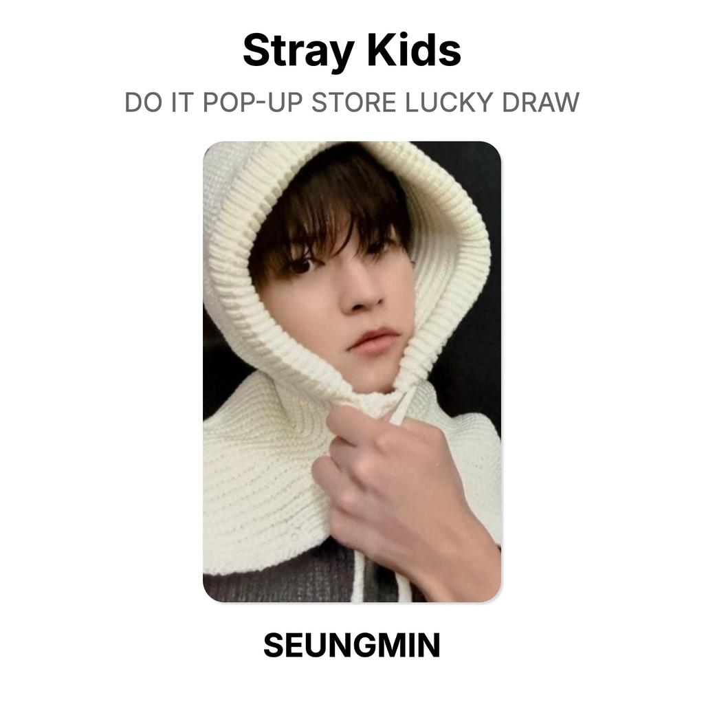 Stray Kids DO IT POP-UP STORE LUCKY DRAW Official Photocard