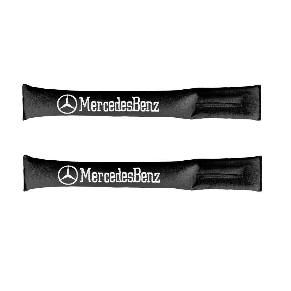 

GLC GLB 2pcs Car Seat Gap Filler PU Leather Soft Side Seam Plug Leak-proof Filling Strip For Mercedes Benz AMG CLA GLA W203 W21
