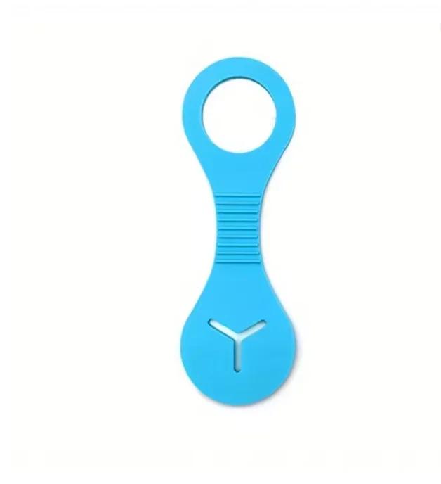 Silicone Dog Poop Bag Holder Leash Attachment Portable Pet Waste Bag Hanger Clip For Dog Walking Lead Outdoor Puppy Walking Acce