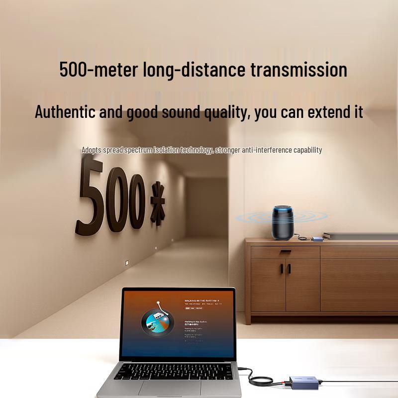 Ugreen 500m Audio Extender Over RJ45 Ethernet