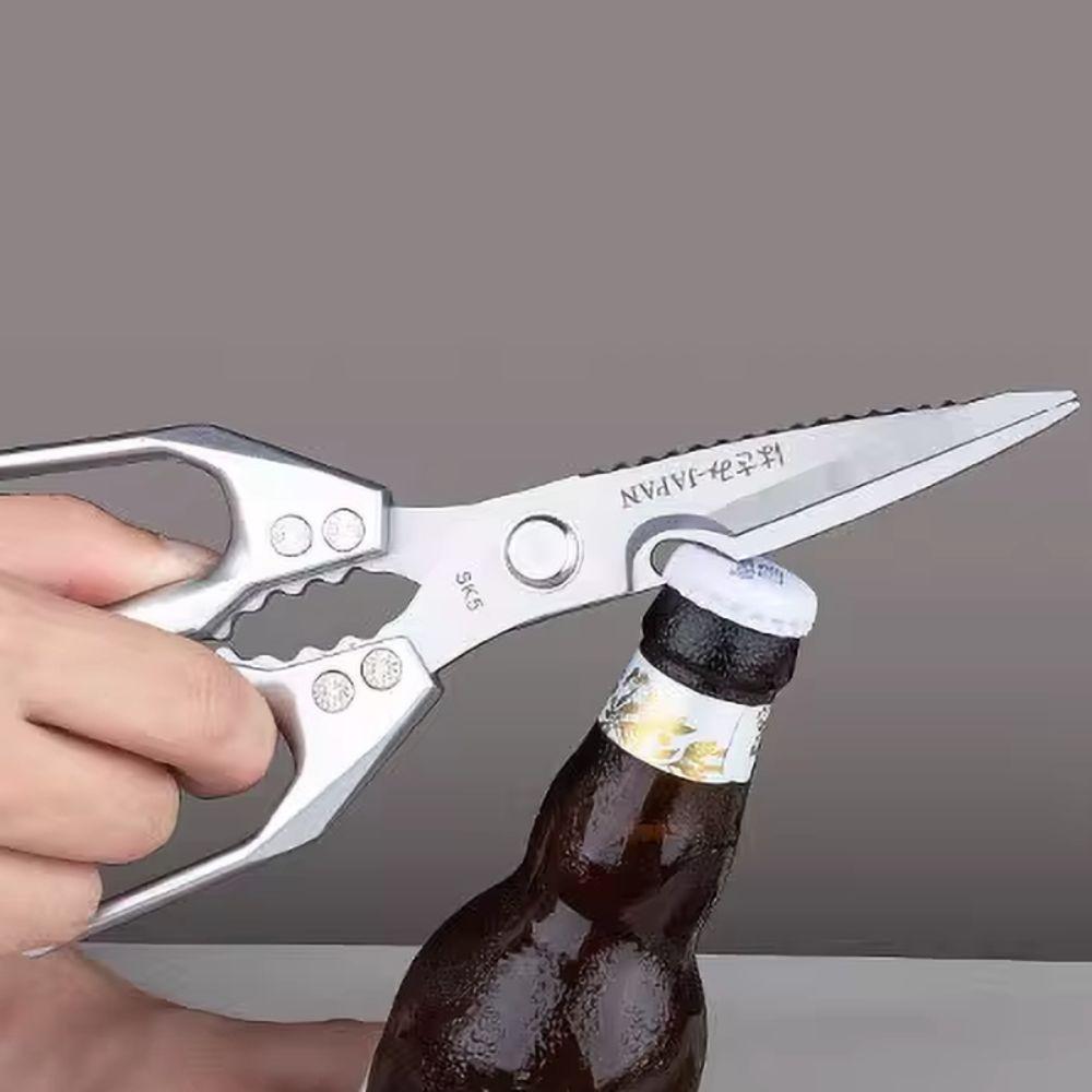 Rust-proof Poultry Scissor Thickened Chicken Bone Shear Kitchen Cutting Tool Kitchen Scissor  Nut