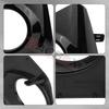 Car Front Left Right Fog Light Lamp Trim Cover Bezel Frame for Toyota Corolla S 2014 2015 2016 Parts Replacement Glossy Black
