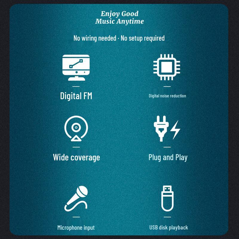SAST Wireless Bluetooth Wall-Mount Speaker System CN Plug (adapter Included)