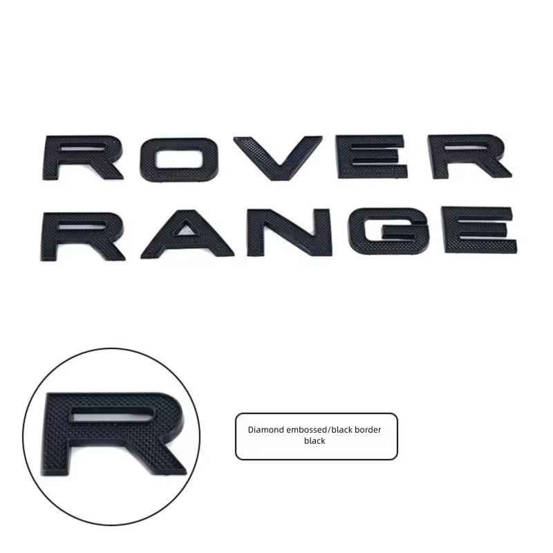 Land Rover Range Rover Evoque Velar Sport RANGE ROVER Hood Letter Emblem SV Edition Hood Letter Logo Rear Badge Modified V4