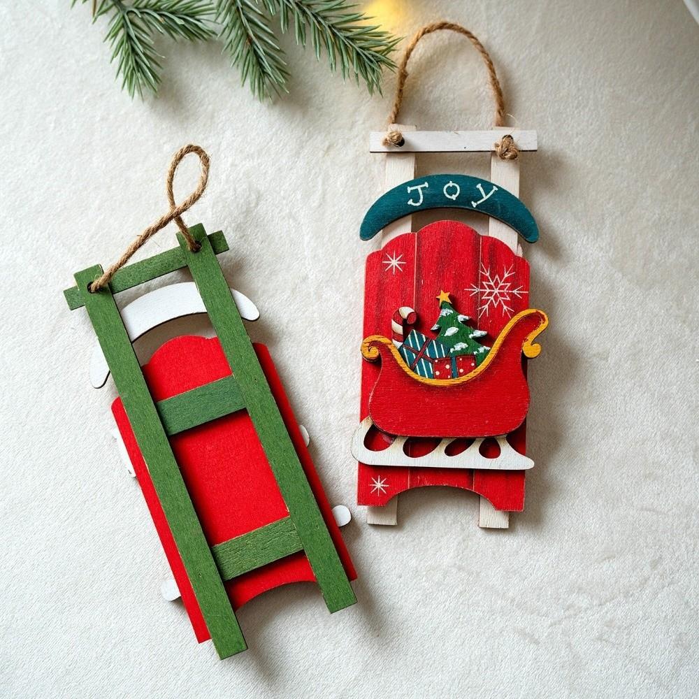 Pendant Style Christmas Tree Pendant Hanging Design Santa Claus Decoration Home Holiday Decor