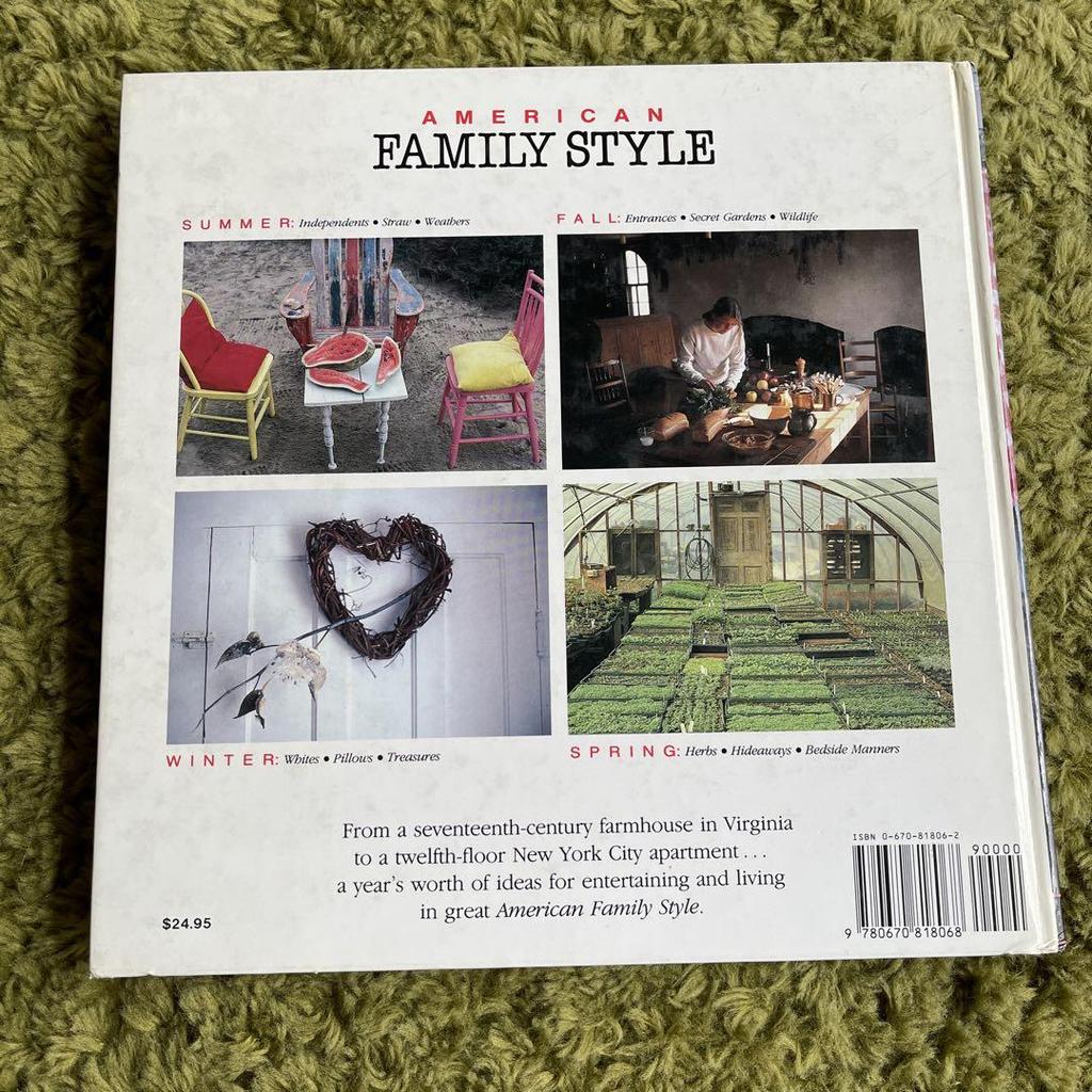 [USED] Foreign Books: American Family Style
