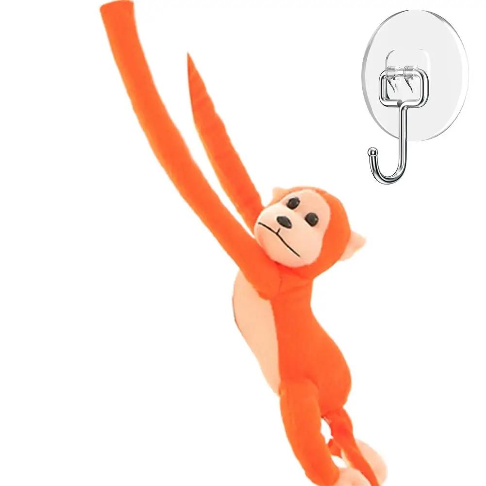 Car Accessories Vehicle Mounted Monkey Quick Release Monkey Pendant Creativity Decorate Rear Doll Hanging Monkey Car Gibbon W8U6