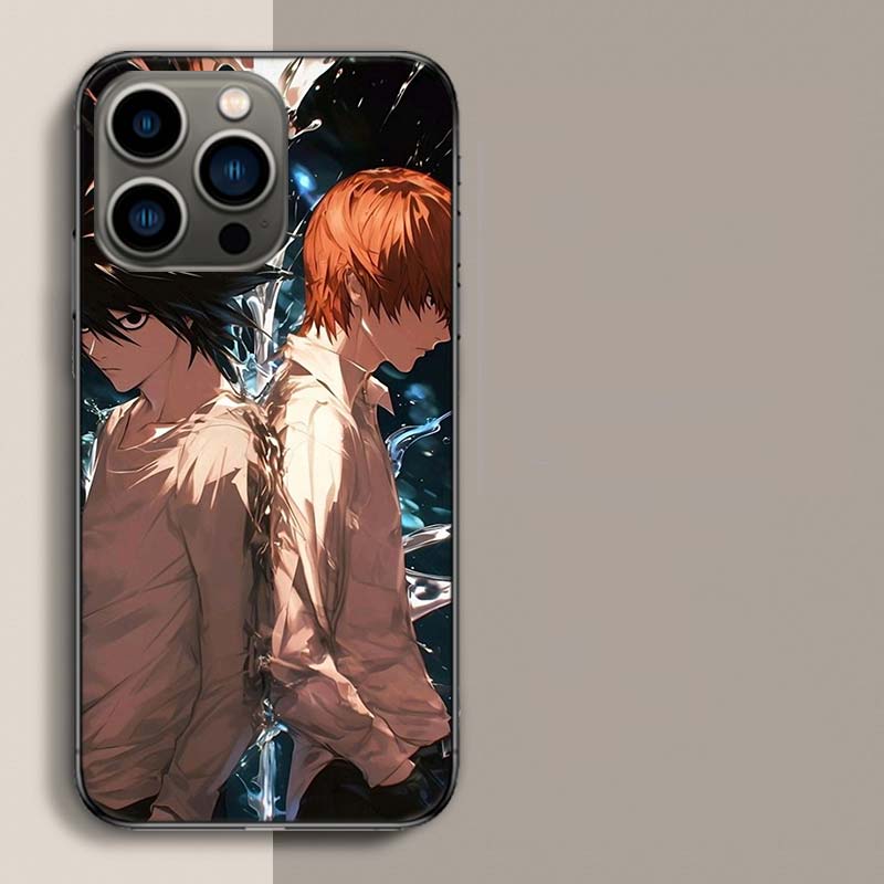 

Anime Deth Note Light Yagami Phone Case For Iphone 17 Air 15 Pro 14 Plus 16 Pro Max 17E 16E 12 13 Mini 11 Cover Cute Fundas iPhone 17 AIR