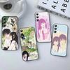 Anime Kimi Ni Todoke Phone Case For Samsung Galaxy S24/S25/S22/S30/Note20/Lite/Ultra/5G/Plus/FE Soft Black