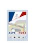 Alp D'Huez Poster Bikes Whythere? 21Cm X 30Cm
