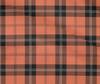 oneOone Bavlněná směsová látka Tartanový károvaný dekor Látka s potiskem BTY 40 palců