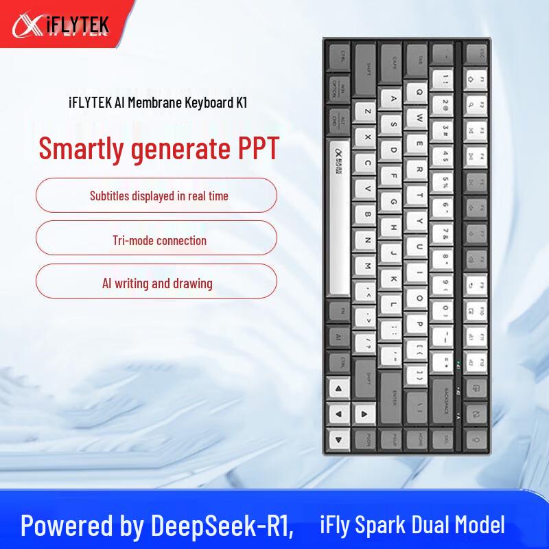 IFLYTEK K1 Triple-Mode KI Smart-Tastatur