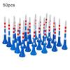 10/20/50 szt. Tees golfowe Niezniszczalne plastikowe Tees golfowe Zmniejsza tarcie Obrót boczny Akcesoria golfowe Wzór flagi USA Długie Tees golfowe Luzem