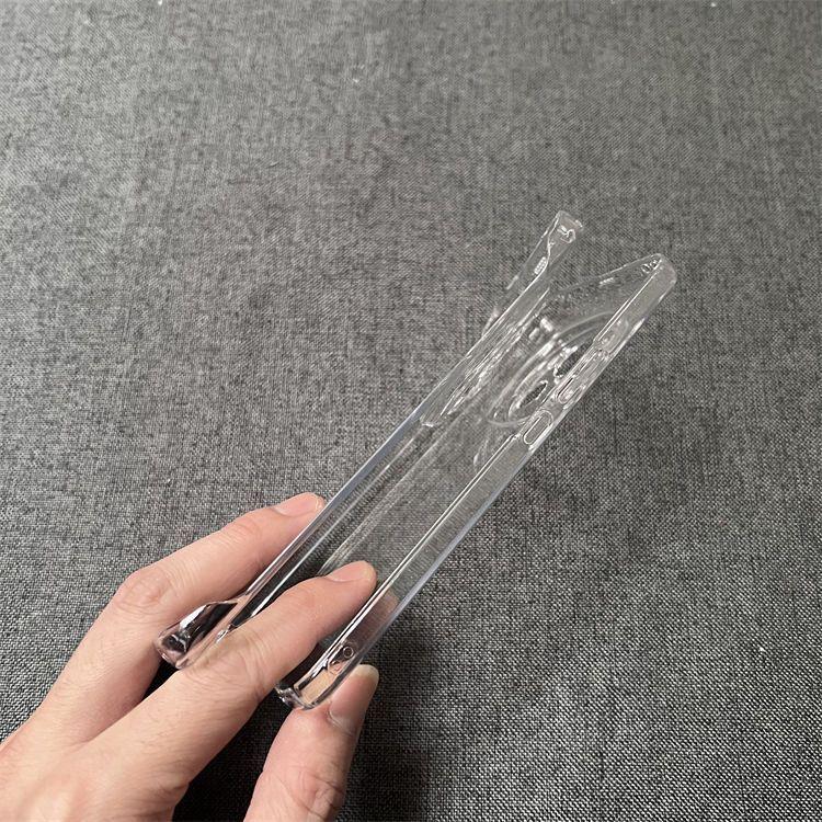 For Honor Magic 7 6 5 Pro 5Lite 7RSR Rahmenlose PC-Handyhülle, transparente, ultradünne Rückseite