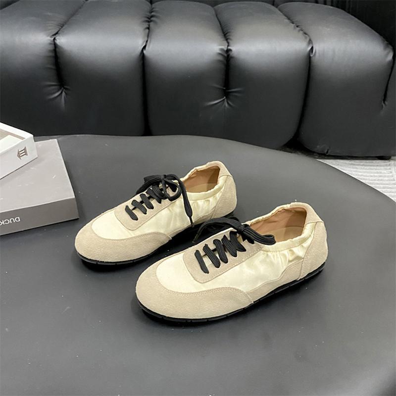 Mixed Color All Match Women Sneakers Flat Heel Walking Shoes Casual Trainers Female Runway Daily Sport Shoes For Girls