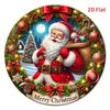 Pc Christmas Merry Wall Decor X Inches (x Cm) Waterproof Dustproof Festive Aluminum Sign for Restaurant