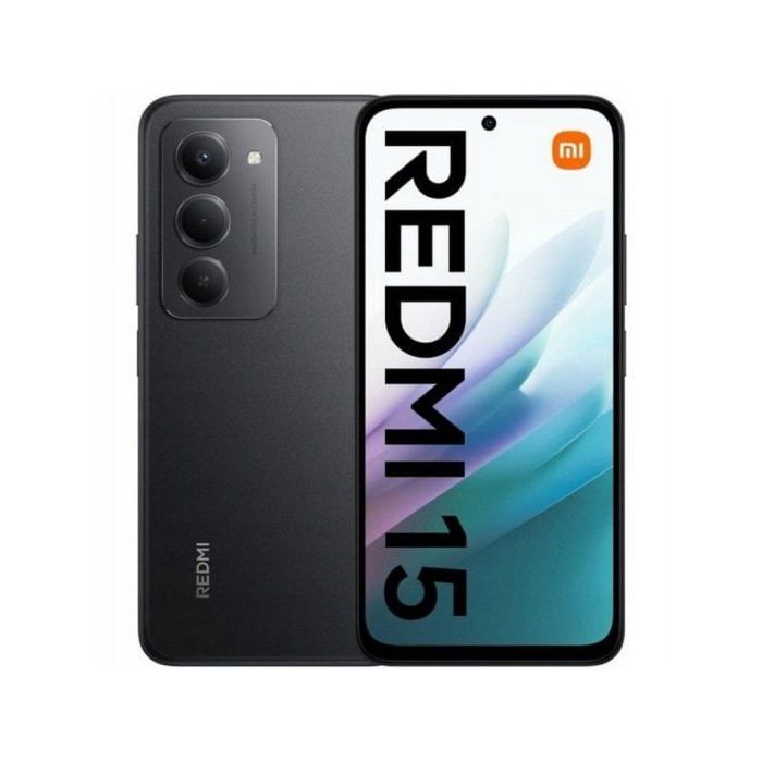 Xiaomi Redmi 15 4G 6GB 128GB 6.9" FHD+ 144Hz 7000mAh Dual SIM NFC Negro Medianoche