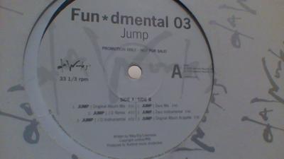12inch Record FUNDMENTAL - Jump DAWORKS002 Da Works 2005 US Rap & Hip-Hop/R&B Used