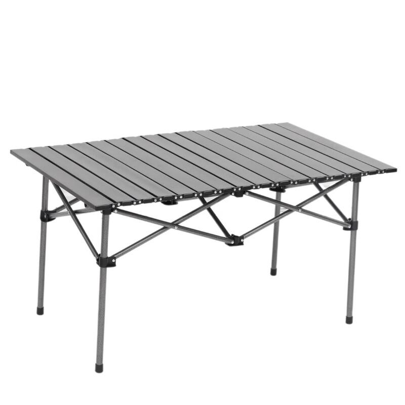 Feitule Adjustable Height Roll-Up Camping Table