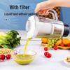 Multifunctionele Retro Juicer & Sojamelk Maker - 110V/220V Vloeibare Voedselmixer & Sondevoeding Processor