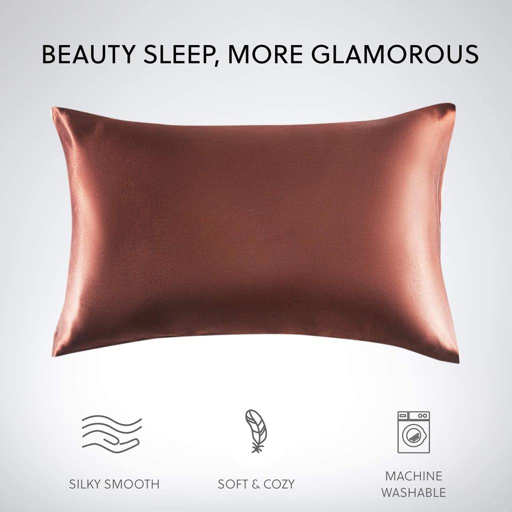 Household Washed Silk Satin Pillowcase Soft And Comfortable Pillowcase