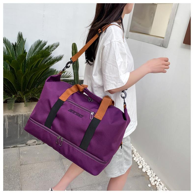 Reisetasche Handgepäck Große Kapazität Schwimmen Herren- und Damengepäck Wasserdichte Aufbewahrungstasche Kurze Distanz Leichte Geschäftsreise Reise Oxford Tasche