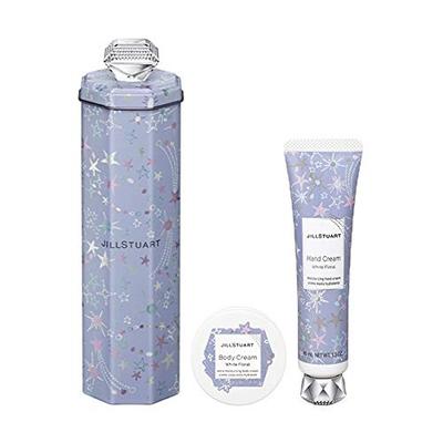 JILLSTUART 2020 Christmas Gift Set Dreamy Stars Body Cream & Hand Cream White Floral