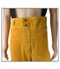 Cowhide Welding Suit: Yellow Anti-Scald, Wear-Resistant, Flame Retardant, Anti-Spatter Protective Gear