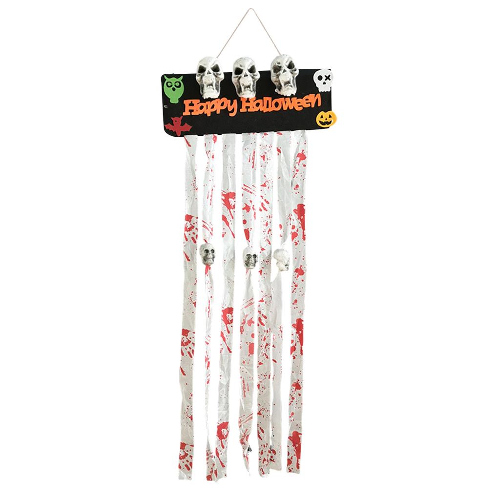 120*48cm realistisches kleines hängendes Ornament Horror-Vorhangdekoration Halloween-Ornament