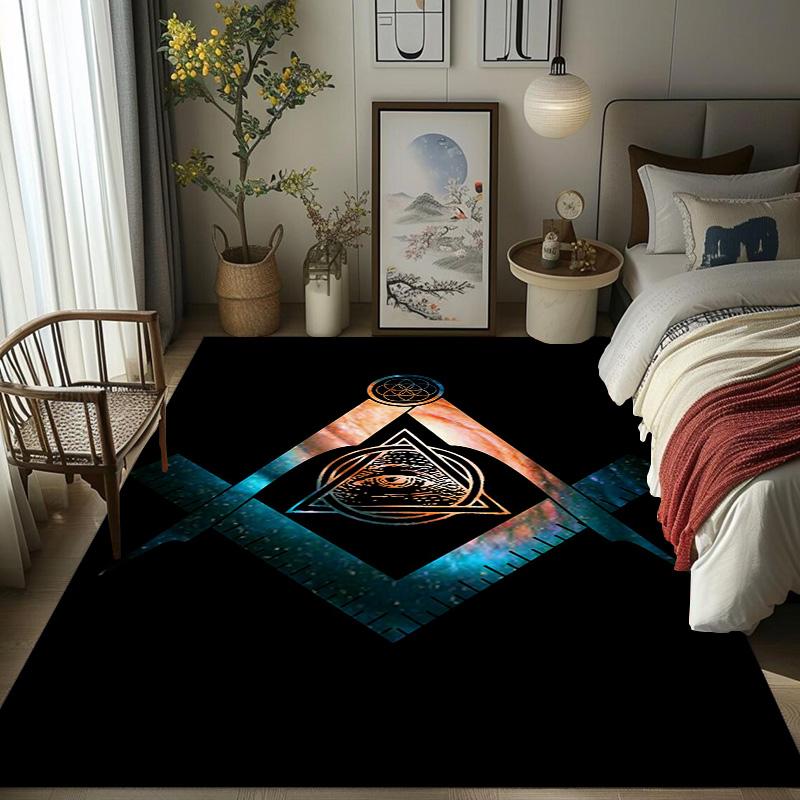 Esoteric Symbols Cosmic Harmony carpet Doormat Home Decor Protective pad Christmas gifts Fashion