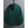 Men's Lined Long Sleeved Zipper Jacket Hooded Sweatshirt, Suitable for Daily Wear, Suitable for All Seasons, Available in Multiple Colors and Sizes