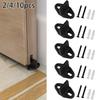 Home Floor guides Kit Mounted Tools Barn Door Bottom Guide Floor Hardware Parts Sliding Door With Screws Hot Sale