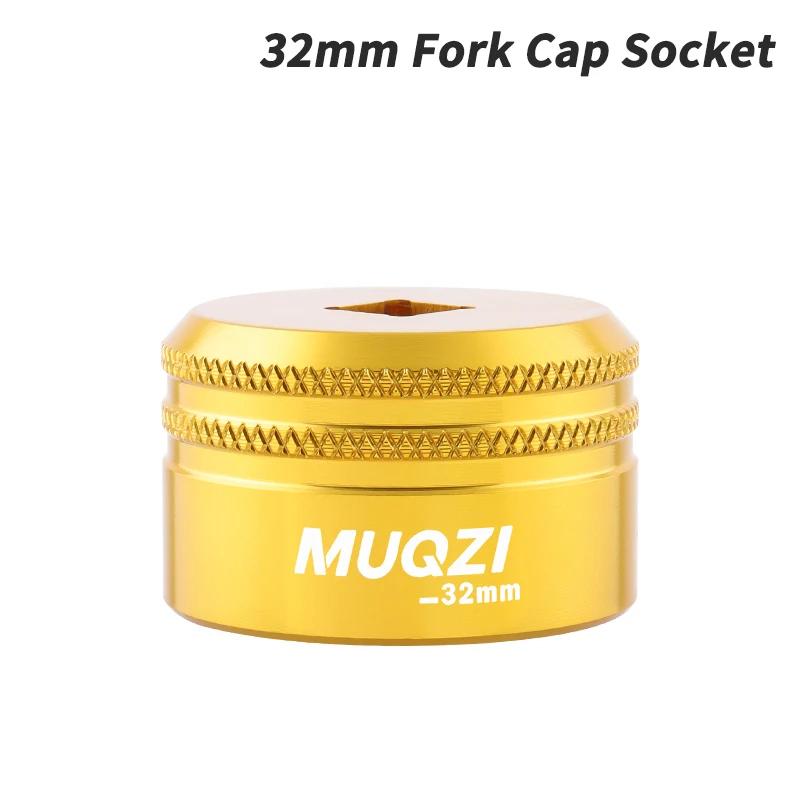 MUQZI Fork Top Cap Socket Tool 24mm 26mm 28mm 32mm Top Cap Wrench For Fork 36 38 40