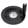 16 X 160mm Digital Handwheel Aluminum Round 0 To 9 Dial Hand Wheel with Indicator