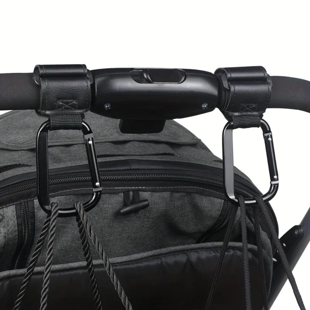 Universal Stroller Hooks Clip Heavy Duty Hanging Organizer For Diaper Bags Used For Baby Care And Outdoor Activities