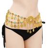 Coin Belly Chain Dance Dress Belt Coin Tassel Indian Waist Chain Jewelry Body Chain Bohemian  Metal Waist Belt