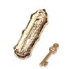 Miniature Vintage Door Lock with Keys And Hinge for 1/12 Dollhouse Furniture