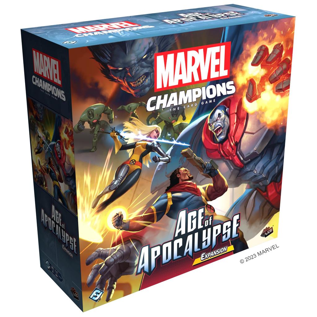 Marvel Champions The Card Game Age of Apocalypse Campaign Expansion Cooperative Superhero Strategy Game for Kids and Ages Minutes by Fantasy Flight