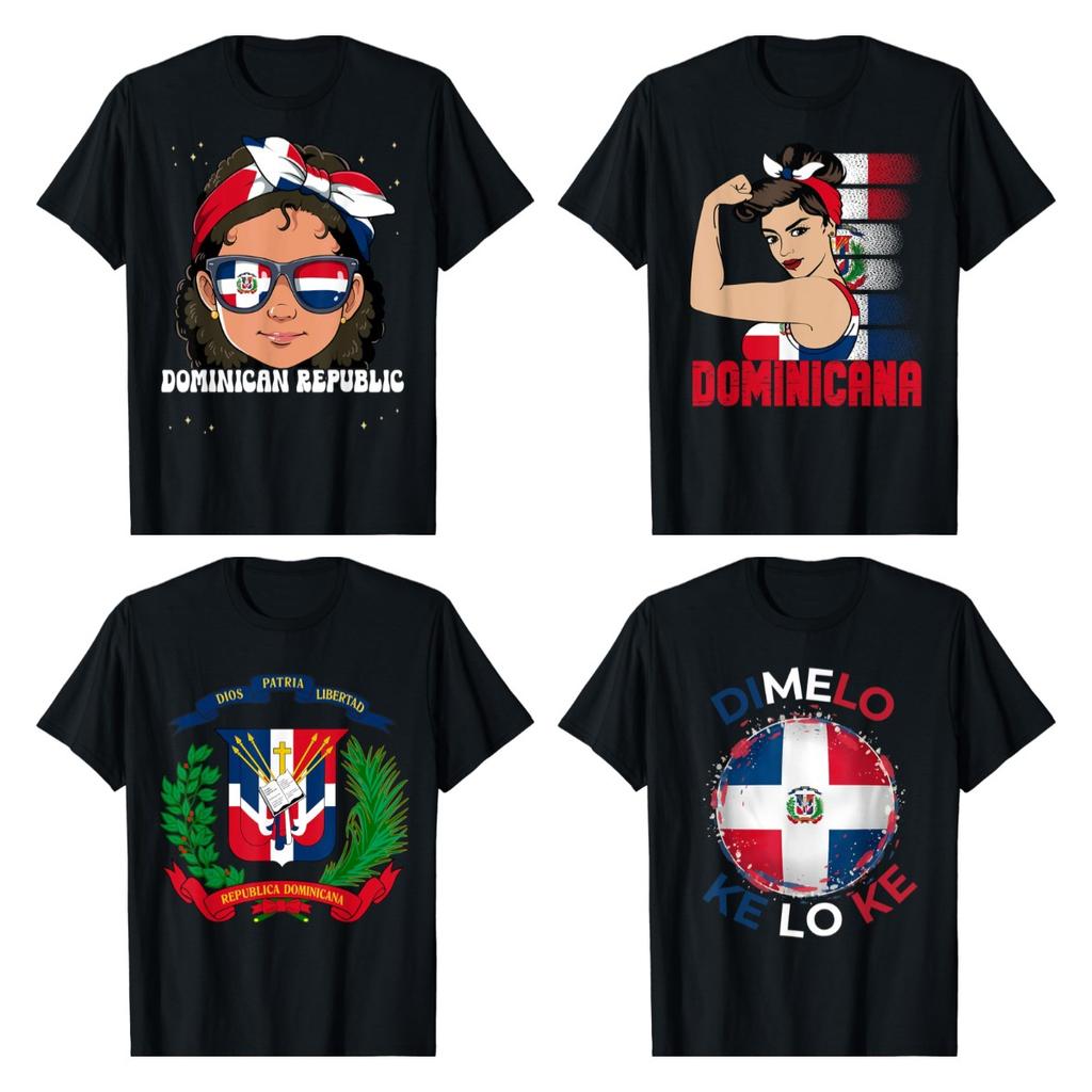 Dominicana Dominican Girl Republica Republic T Shirt Summer Graphic Streetwear Short Sleeve Birthday Gifts Tshirt Unisexs Clothing
