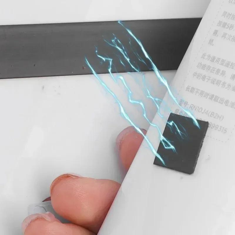 Magnetic Tape Self Adhesive Cuttable Rubber Magnetic Strip for Fridge Wall DIY Photo Poster Fixing Tape Home Office Storage Tool