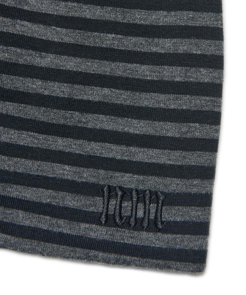 Nomaenyueol Nm Stripe Beanie - Black