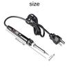 80W LCD Digital Adjustable Temperature Electronic Soldering Welding Iron Tool UK