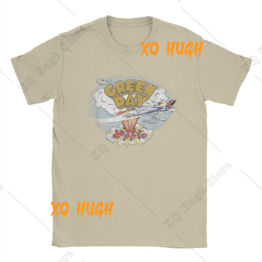 Men Green Days T-Shirtler Fresh Dookie Saviors Hip Hop Hayranları Hediye %100 Pamuk Üstler Kısa Kollu Yuvarlak Yaka Tişört Büyük Beden Tişört