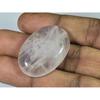Natural Pink Rose Quartz Oval Shape Cabochon Loose Gemstone 62Cts. 26X36MM SK-4234