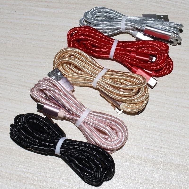 3-in-1 USB Data Sync Fast Charging Cable for Android IPhone