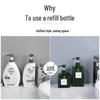 Reise-Druckflaschen zum Nachfüllen für Duschgel, Shampoo und Lotion - Tragbar und ideal für Geschäftsreisen