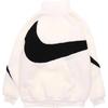 Nike Sportswear Logo Fleece Jacket Men Outerwear White DH2474-110
